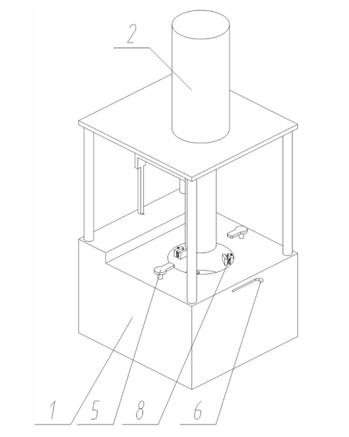 機(jī)械加工用安裝有定位防異動(dòng)結(jié)構(gòu)的壓裝設(shè)備