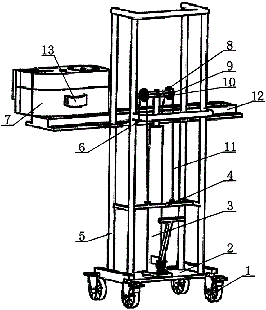 一種適用于粘貼大中型機(jī)械銘牌的自動(dòng)貼標(biāo)機(jī)