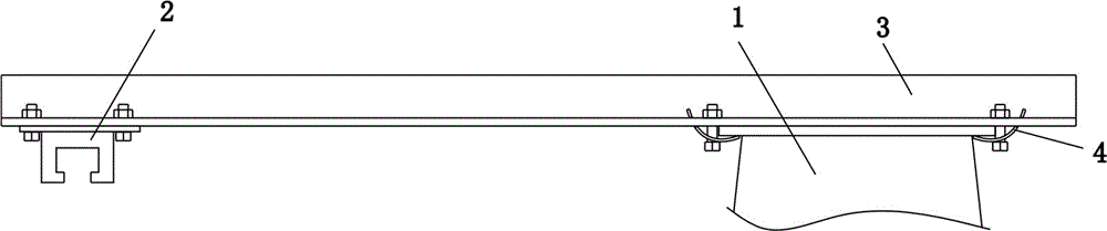一種可調(diào)節(jié)式滑線支架