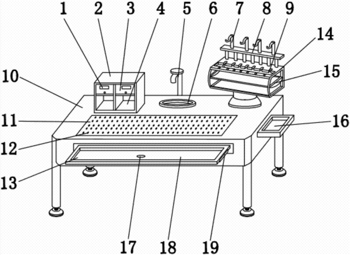 一種用于醫(yī)療教學(xué)實(shí)驗(yàn)的解剖臺(tái)